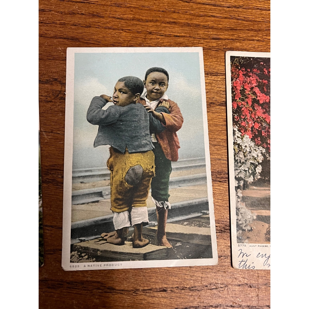 Vintage Black Americana Postcards & Black Doll Paperdolls Unused Book (1991)