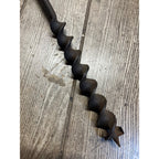 Antique Primitive Early T-Handle Hand  Drill Auger Woodworking Tool 17"