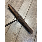 Antique Primitive Early T-Handle Hand  Drill Auger Woodworking Tool 17"