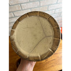 Vintage Red Wing Bean Pot Wire Bail Handle Union Stoneware Co  W/ Lid