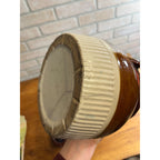 Vintage Red Wing Bean Pot Wire Bail Handle Union Stoneware Co  W/ Lid