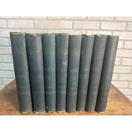 Sir Walter Scott : The Waverly Novels 1887 Nine Volume Set of 28 Novels Complete