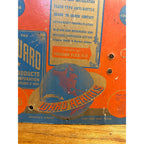 Vintage 1946 WWII Ward Aerials Antenna Homefront Advertising Sign Store Display
