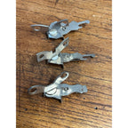 Vintage Vaughan's Safety Roll Jr. Hand Held Manual Can Openers Lot (3)