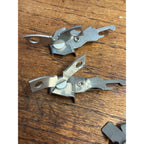 Vintage Vaughan's Safety Roll Jr. Hand Held Manual Can Openers Lot (3)