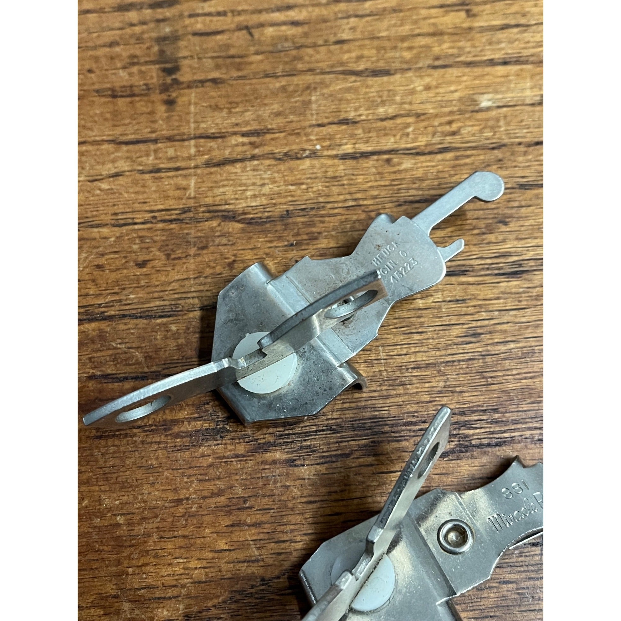 Vintage Vaughan's Safety Roll Jr. Hand Held Manual Can Openers Lot (3)