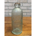 Antique A Engel & Son Fond du Lac Wis Embossed Soda Bottle Wisconsin
