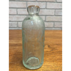 Antique A Engel & Son Fond du Lac Wis Embossed Soda Bottle Wisconsin
