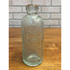 Antique A Engel & Son Fond du Lac Wis Embossed Soda Bottle Wisconsin