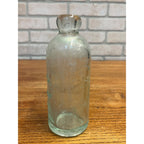 Antique A Engel & Son Fond du Lac Wis Embossed Soda Bottle Wisconsin