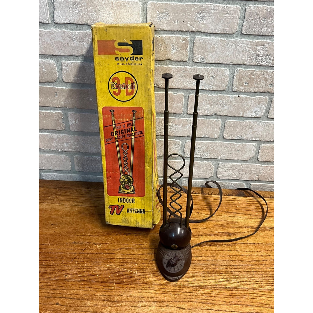 Vintage Snyder Directronic 3-D Antenna Bakelite Beam Selector w/ Box