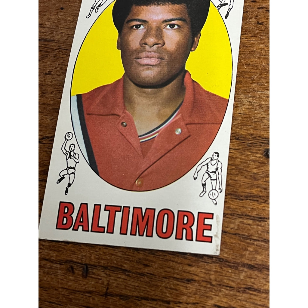 1969-70 Topps Basketball #56 Wes Unseld Baltimore Bullets Rookie RC HOF
