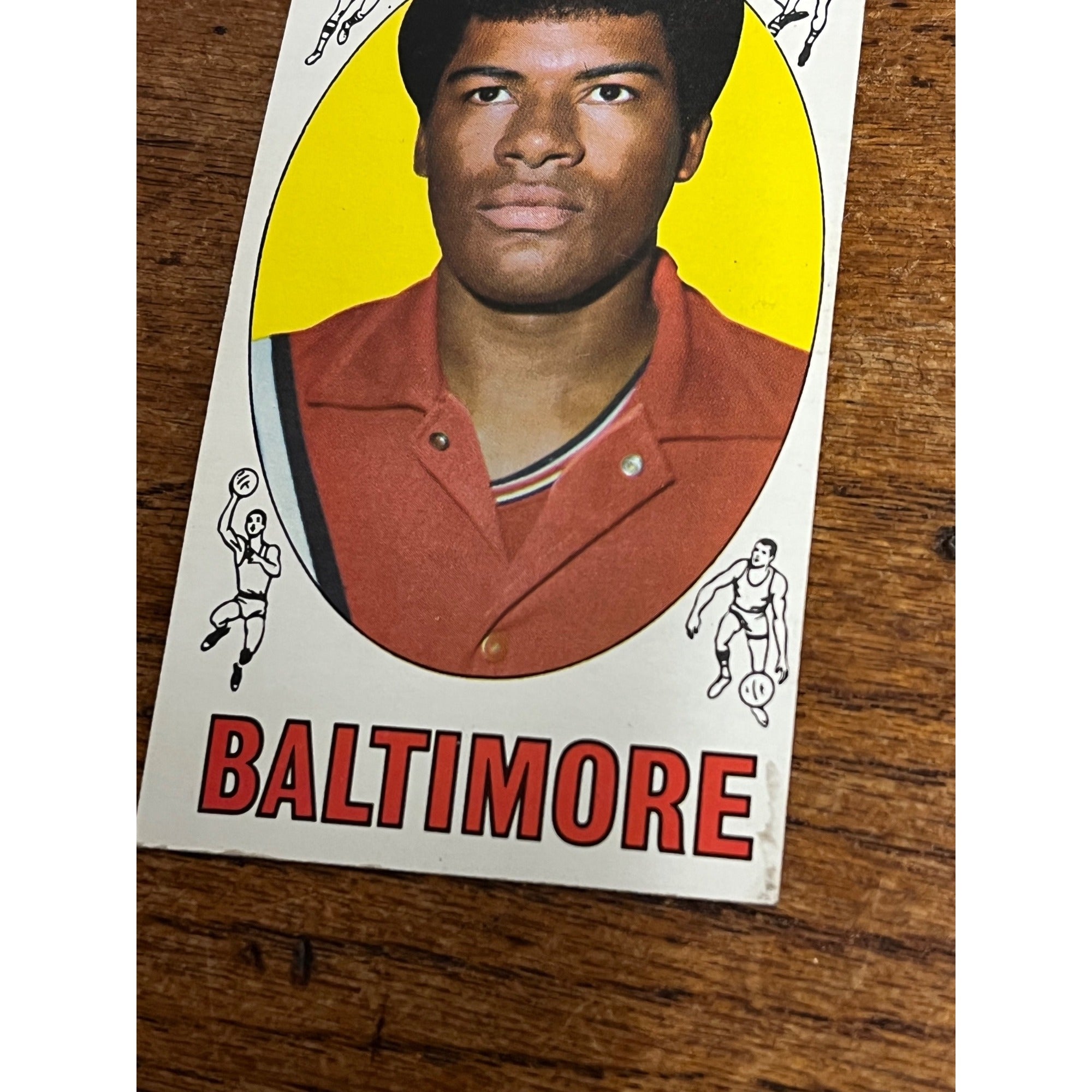 1969-70 Topps Basketball #56 Wes Unseld Baltimore Bullets Rookie RC HOF