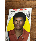 1969-70 Topps Basketball #56 Wes Unseld Baltimore Bullets Rookie RC HOF