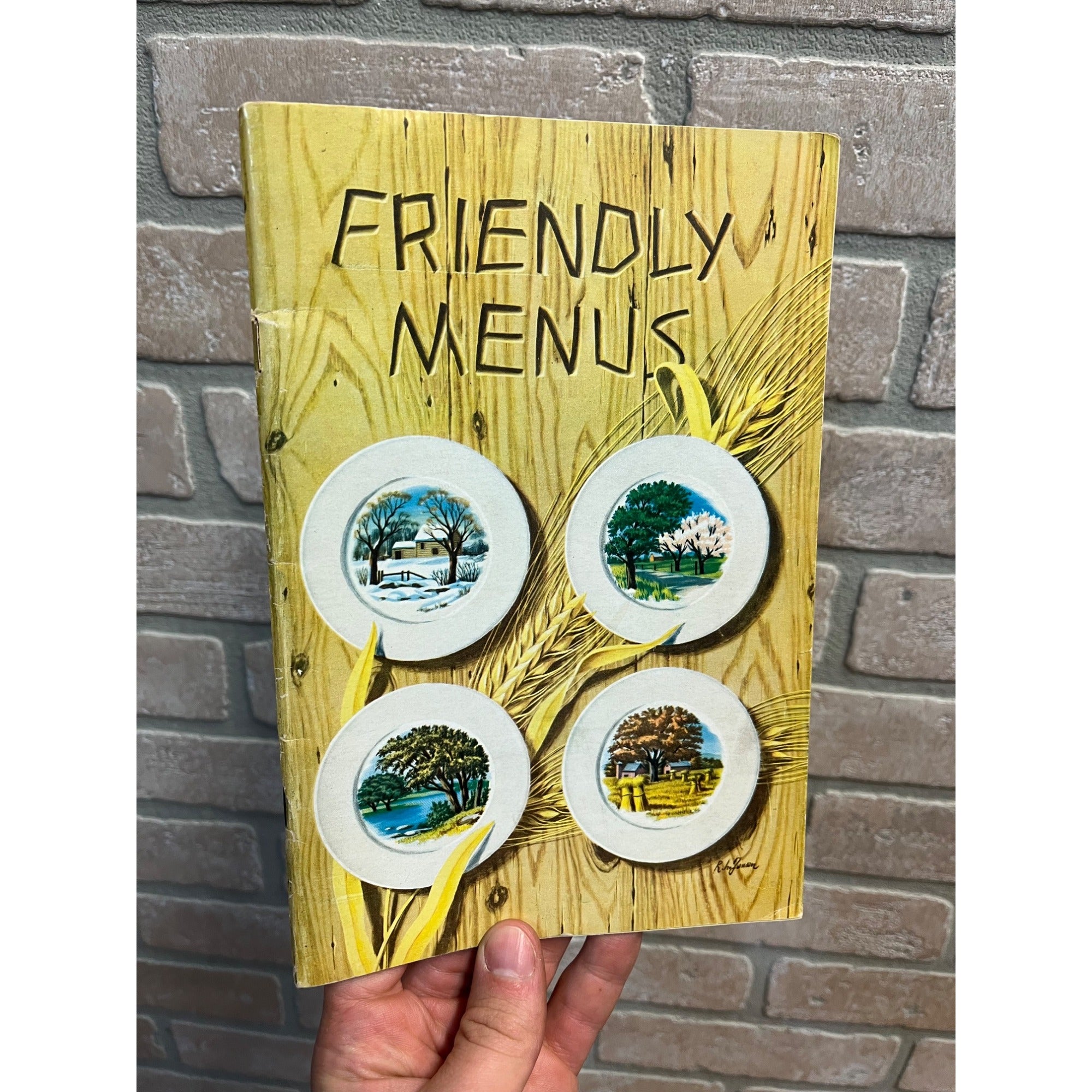 1948 Wisconsin State Brewers Cookbook Friendly Menus Vintage Centennial Recipes