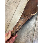 Antique Primitive Farm Shoulder Yoke For Carrying Buckets or Maple Sap 37" Hand Carved