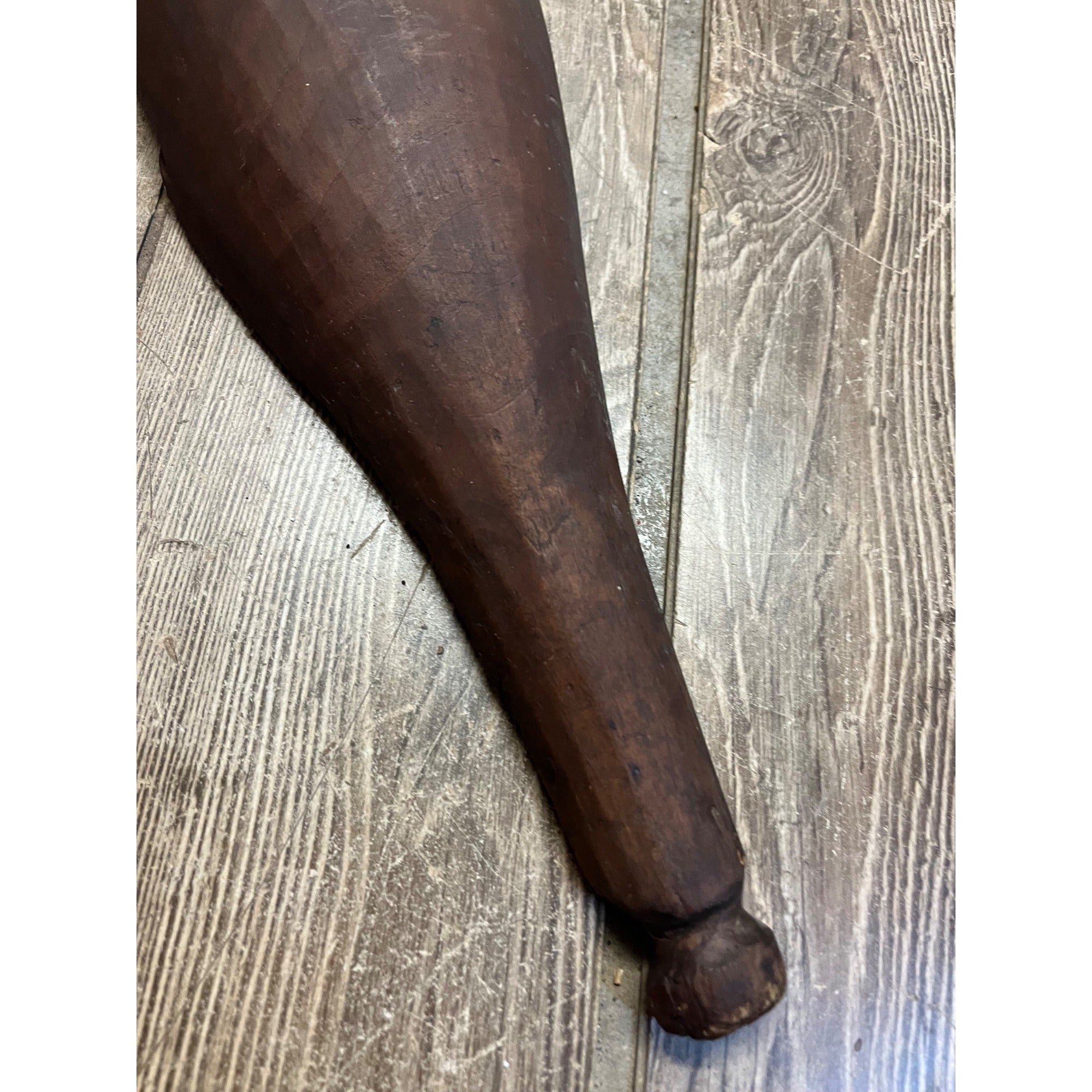 Antique Primitive Farm Shoulder Yoke For Carrying Buckets or Maple Sap 37" Hand Carved