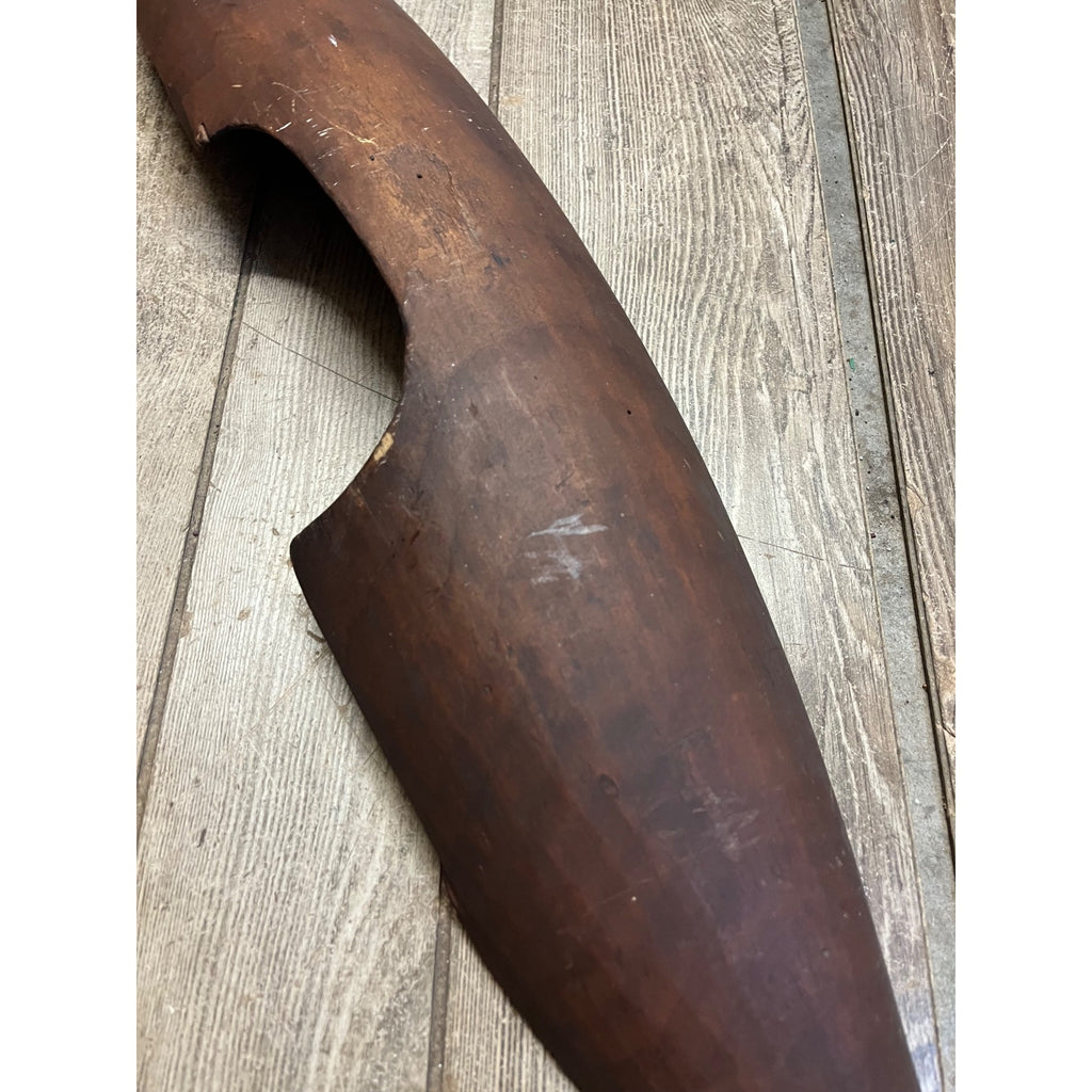 Antique Primitive Farm Shoulder Yoke For Carrying Buckets or Maple Sap 37" Hand Carved