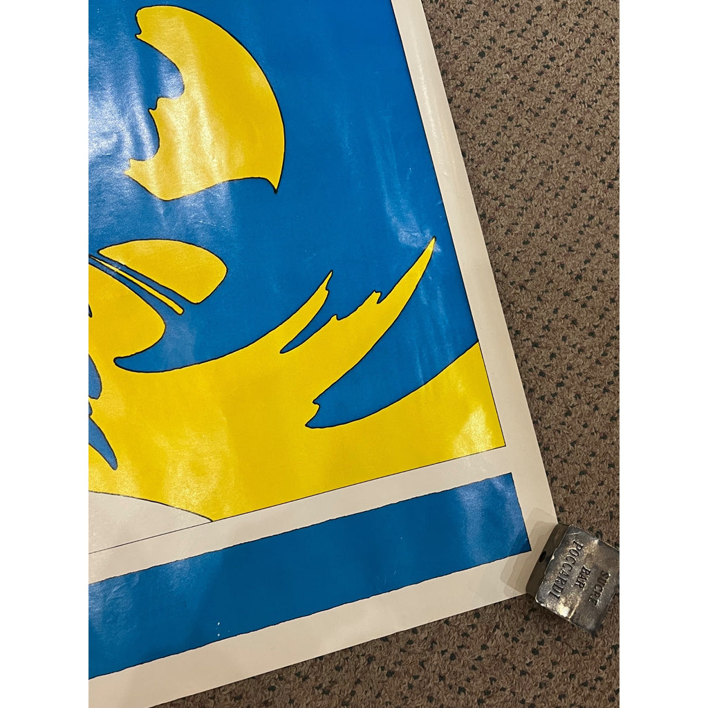 RARE Vintage 1969 7UP #Uncanny in Cans Poster By John Alcom  34"x21" Psychadelic