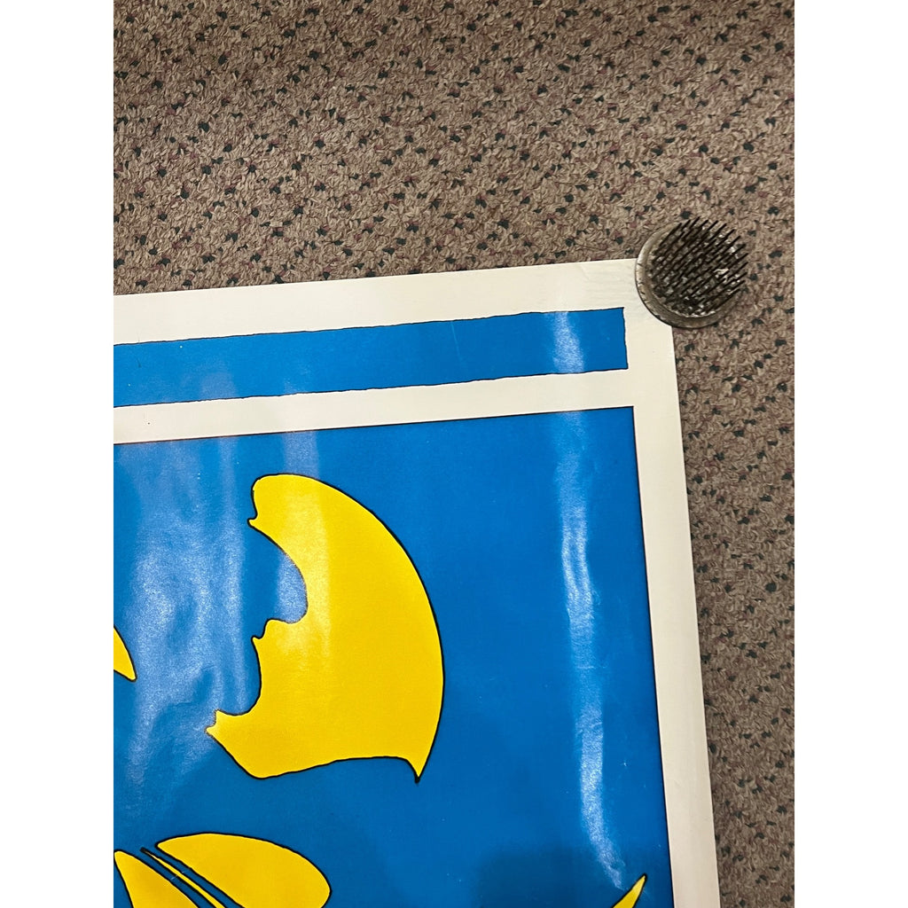 RARE Vintage 1969 7UP #Uncanny in Cans Poster By John Alcom  34"x21" Psychadelic