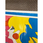 RARE Vintage 1969 7UP #Uncanny in Cans Poster By John Alcom  34"x21" Psychadelic