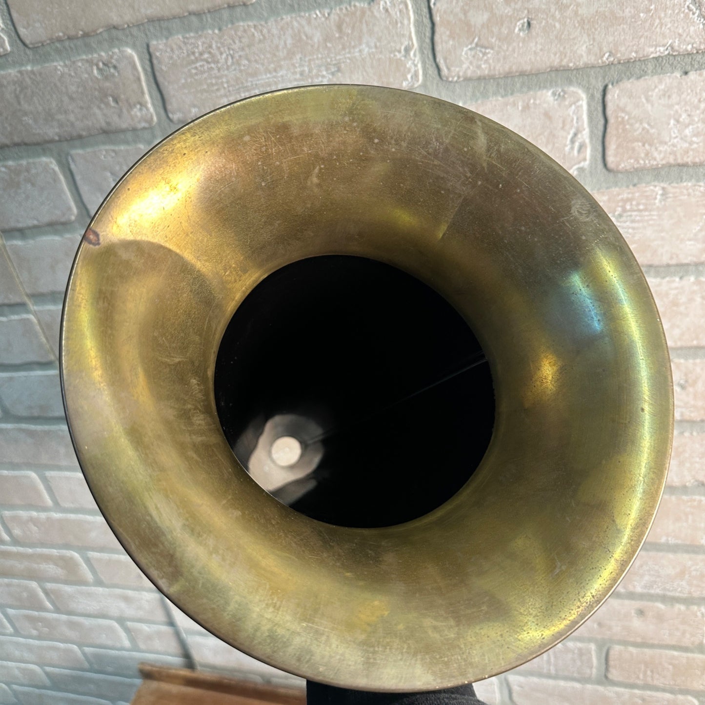 BERLINER PHONOGRAPH REPRODUCTION 15" HORN