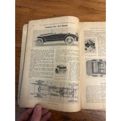 Vintage 1916 The American Chauffeur Automobile Digest Magazine December Ads!!