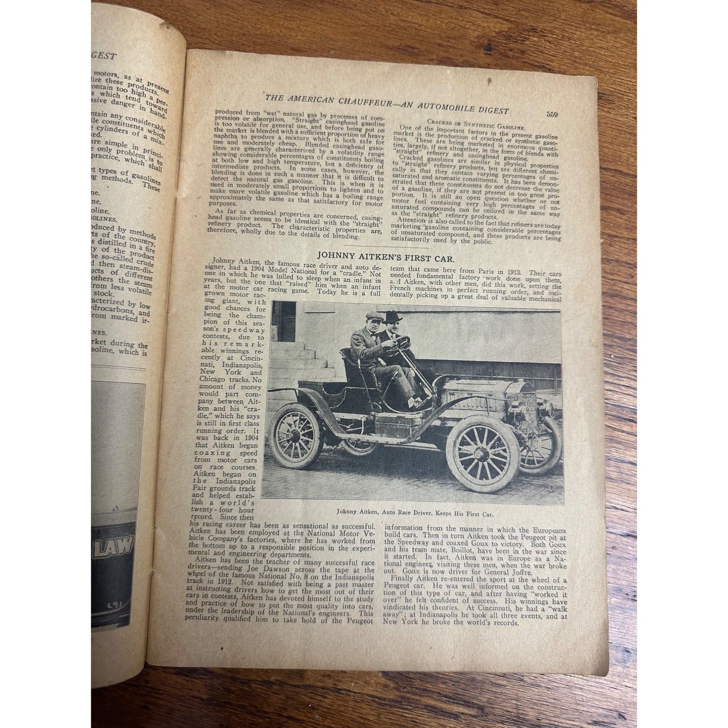 Vintage 1916 The American Chauffeur Automobile Digest Magazine December Ads!!