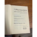 1965 Pharmacopeia of United States 17th Revision Pharmacy Hardcover