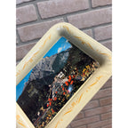Vintage 1960s Banff Canada Souvenir Tin Metal Trinket Tray Ashtray National Park