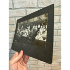 Vintage Early 1900s Cabinet Photo One-Room School House Classroom Sauk City Wis