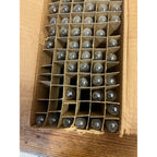Vintage Box of Kimble Glass Laboratory Pharmacy Tubes 53pc Kimax 6" Long