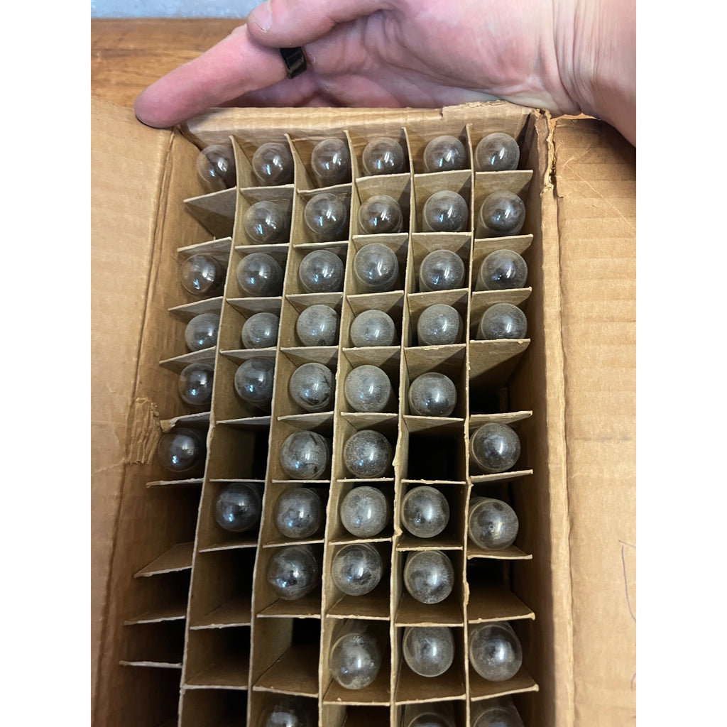 Vintage Box of Kimble Glass Laboratory Pharmacy Tubes 53pc Kimax 6" Long
