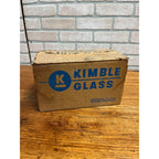 Vintage Box of Kimble Glass Laboratory Pharmacy Tubes 53pc Kimax 6" Long