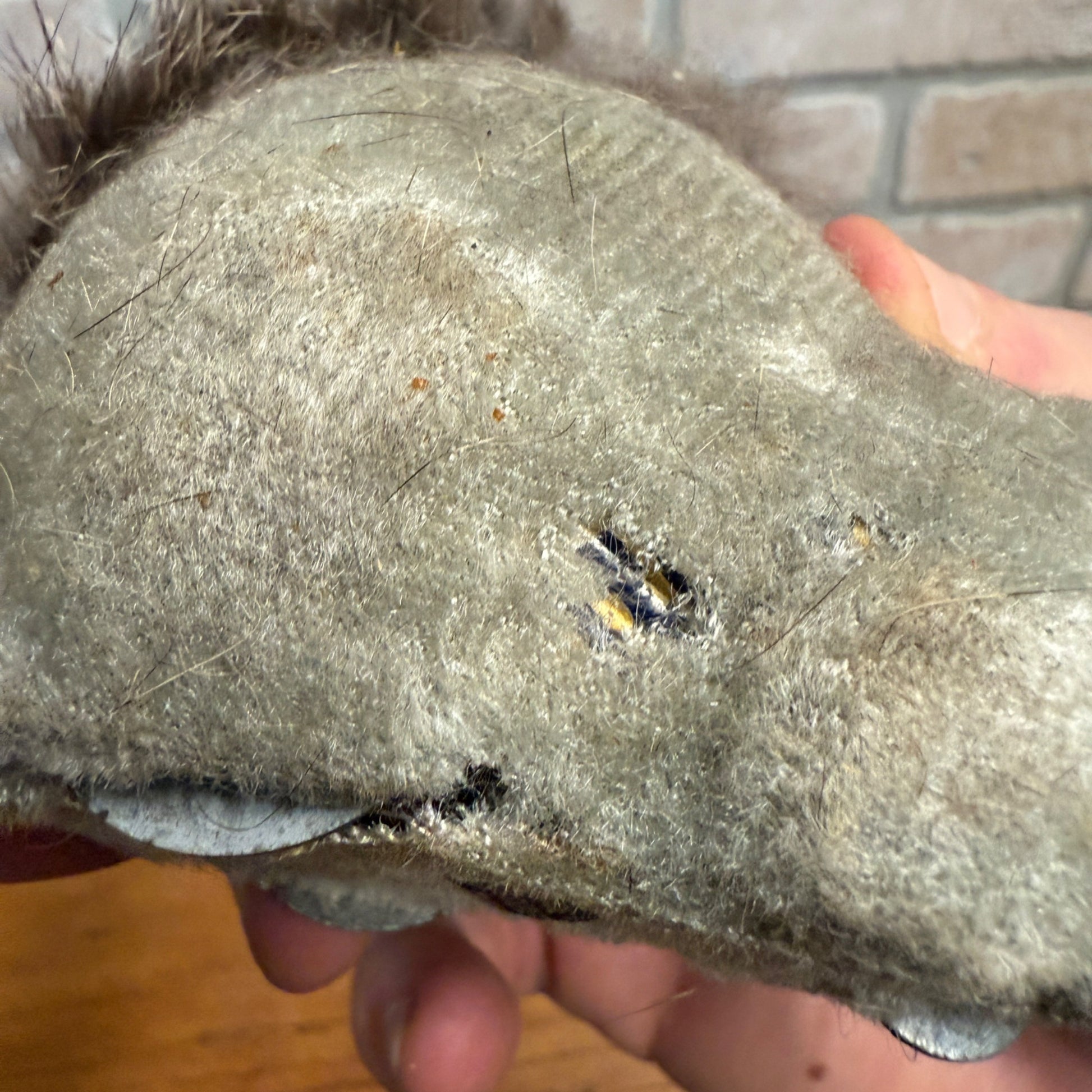 Vintage Alps Mechanical Windup Toy Busy Squirrel with Box Japan