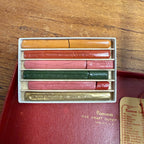 Vintage 1920's Dennison Letter Wax Outfit No. 1 Box & Contents