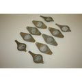 Vintage 1960s MCM Old Hall English Stainless Steel Tea Strainers