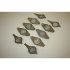 Vintage 1960s MCM Old Hall English Stainless Steel Tea Strainers
