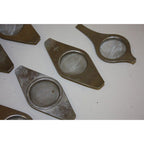 Vintage 1960s MCM Old Hall English Stainless Steel Tea Strainers