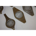 Vintage 1960s MCM Old Hall English Stainless Steel Tea Strainers