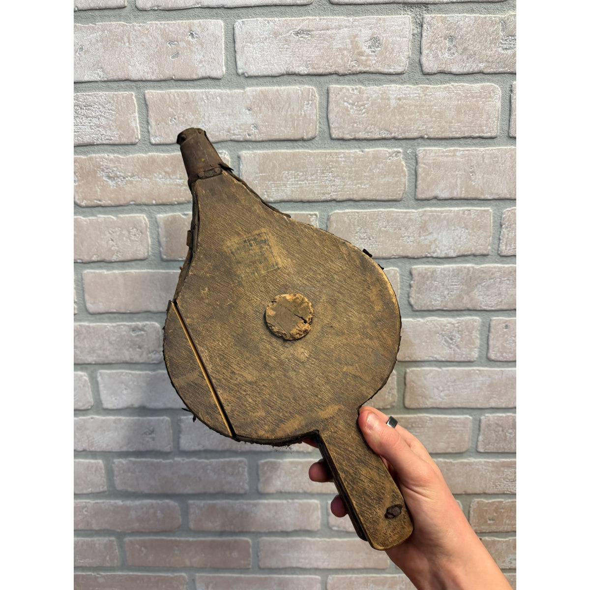 Antique Funsten Bros. Perfect Smoker Fireplace Bellows Rustic Country Decor St. Louis, MO