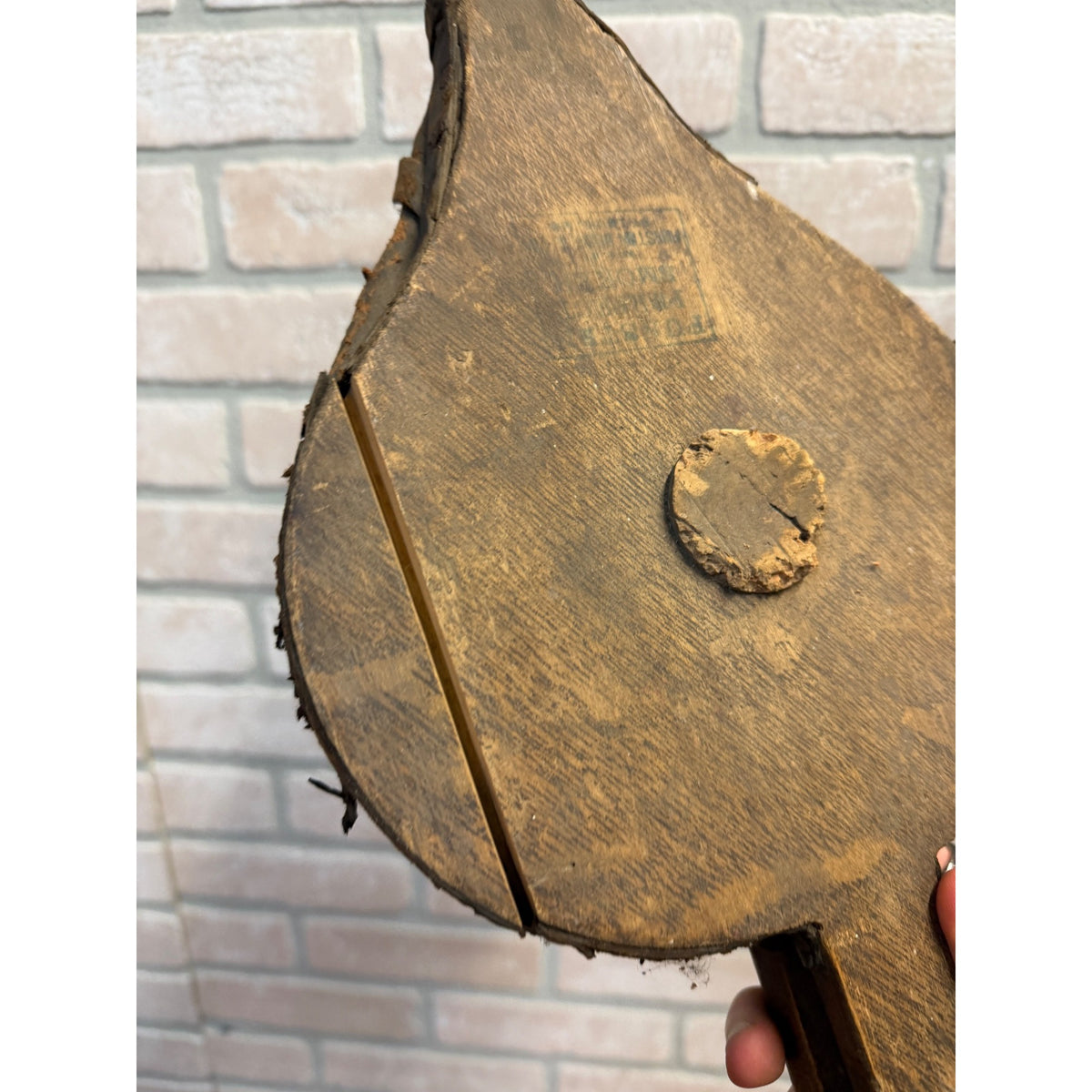 Antique Funsten Bros. Perfect Smoker Fireplace Bellows Rustic Country Decor St. Louis, MO