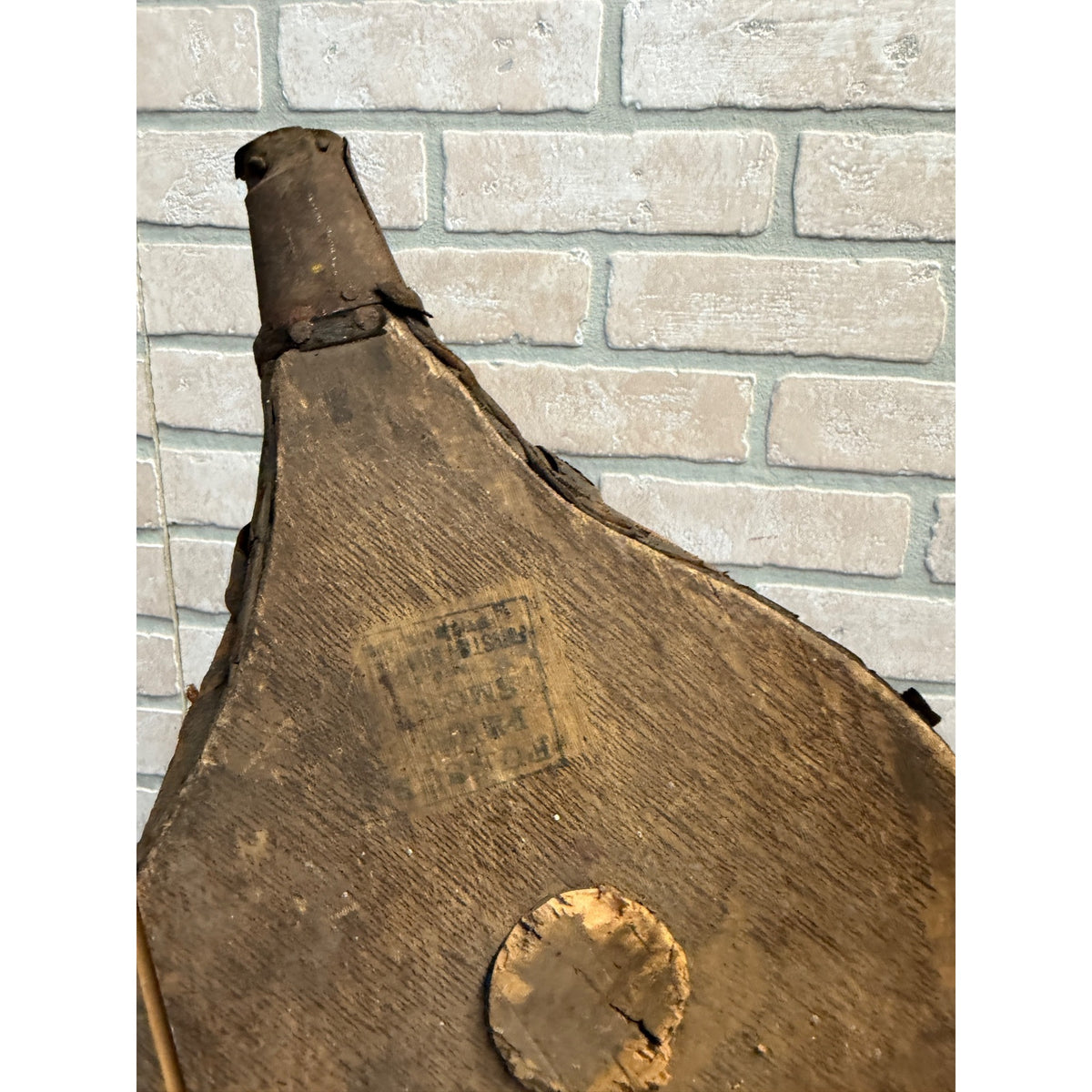 Antique Funsten Bros. Perfect Smoker Fireplace Bellows Rustic Country Decor St. Louis, MO