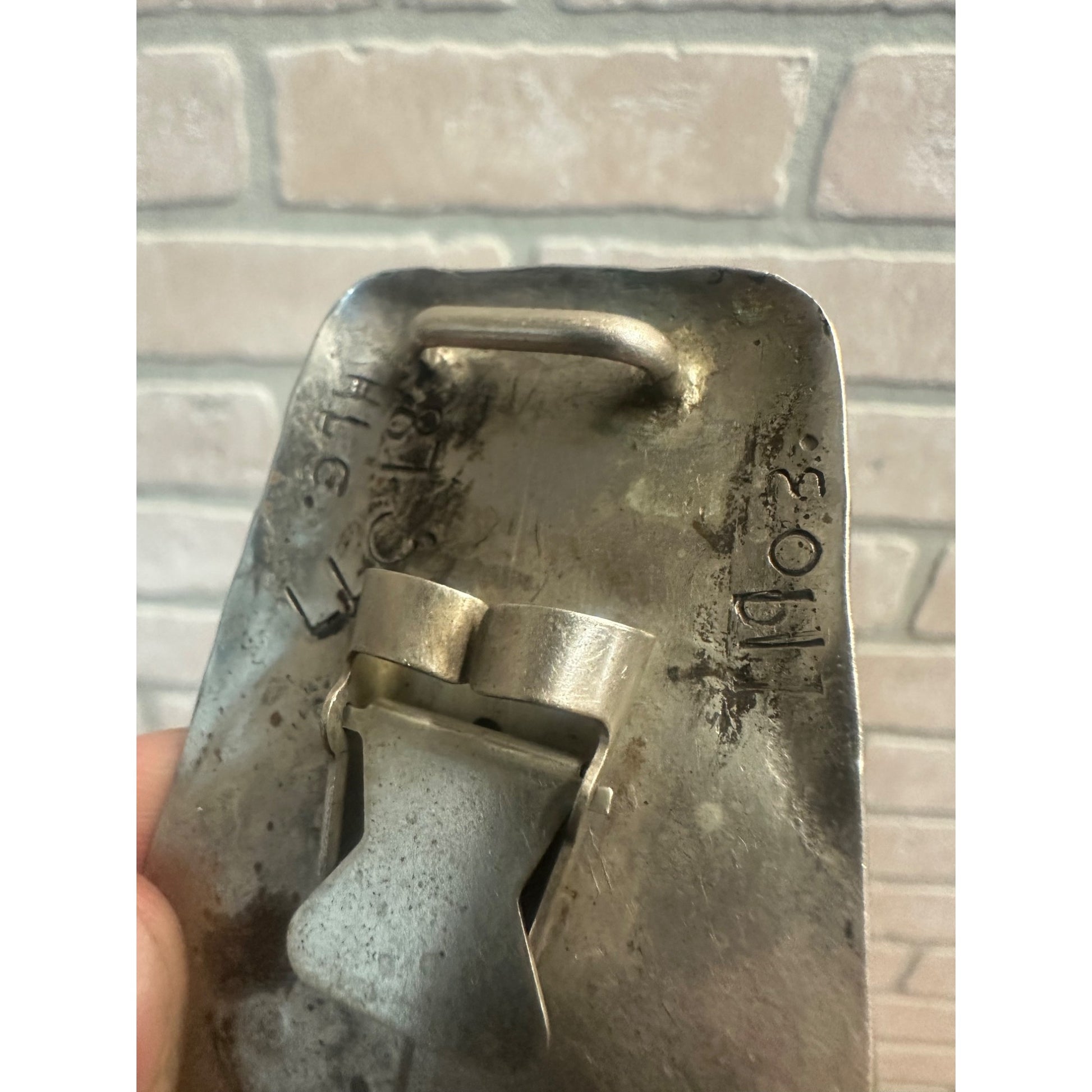 Original Superb Navajo "No Bull" Sterling Silver Bolo Tie Black Oynx Signed