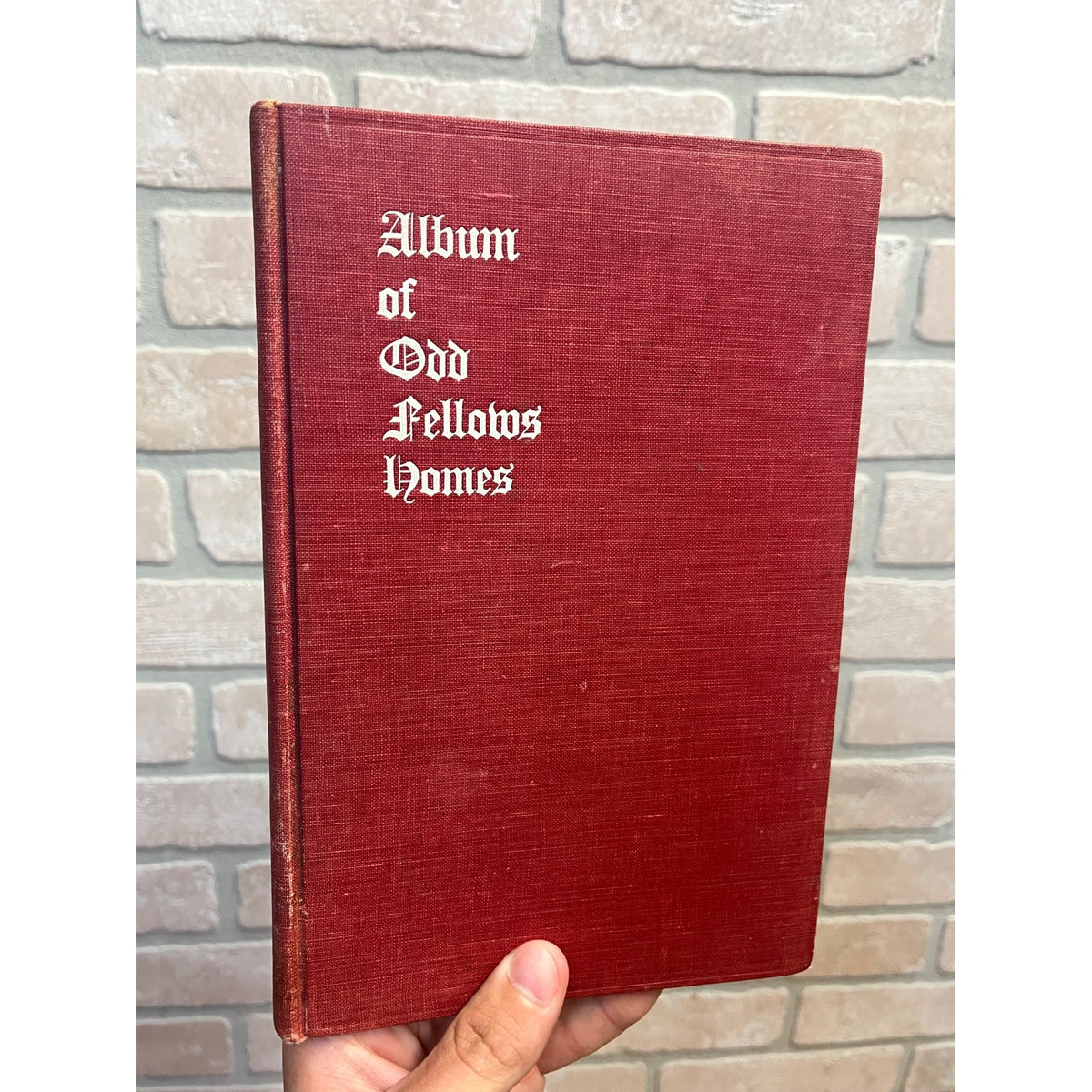 C1908 ALBUM OF ODD FELLOWS HOMES FOURTH EDITION