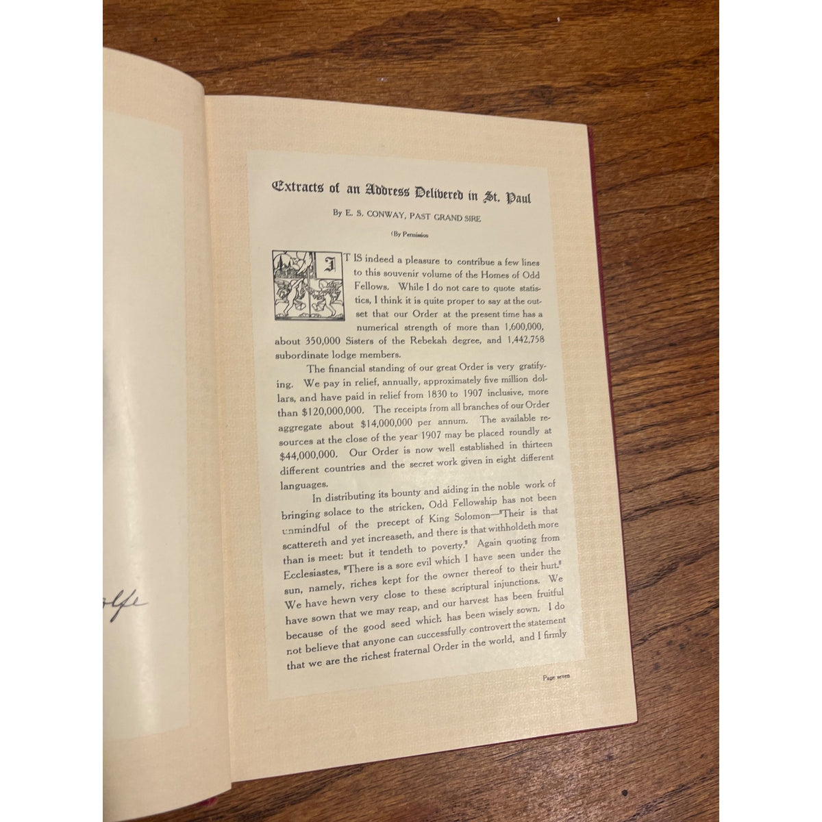 C1908 ALBUM OF ODD FELLOWS HOMES FOURTH EDITION