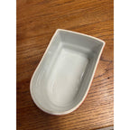 Vintage Hall China Westinghouse Refrigerator Orange Ceramic Covered Dish W/Lid