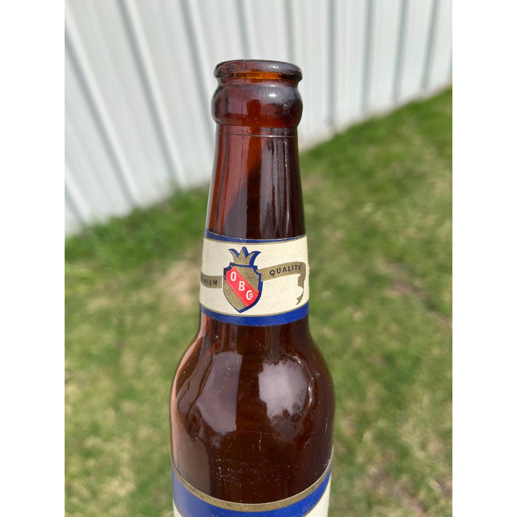 Vintage Oconto Premium Beer Bottle w/ Label 1948 Wisconsin WI Wis