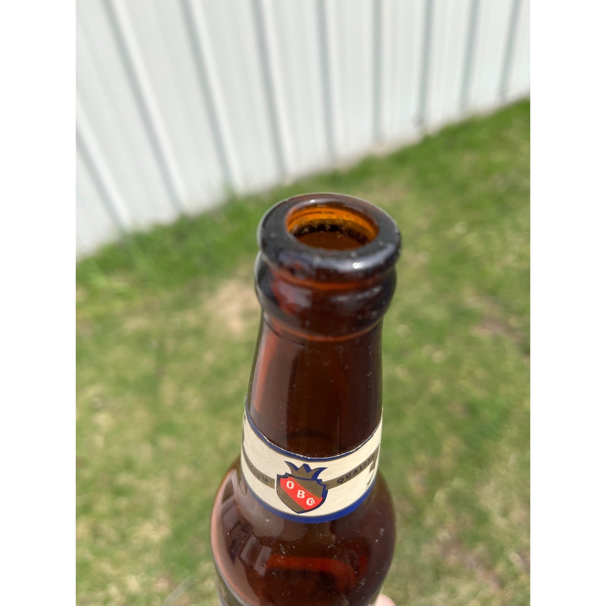 Vintage Oconto Premium Beer Bottle w/ Label 1948 Wisconsin WI Wis