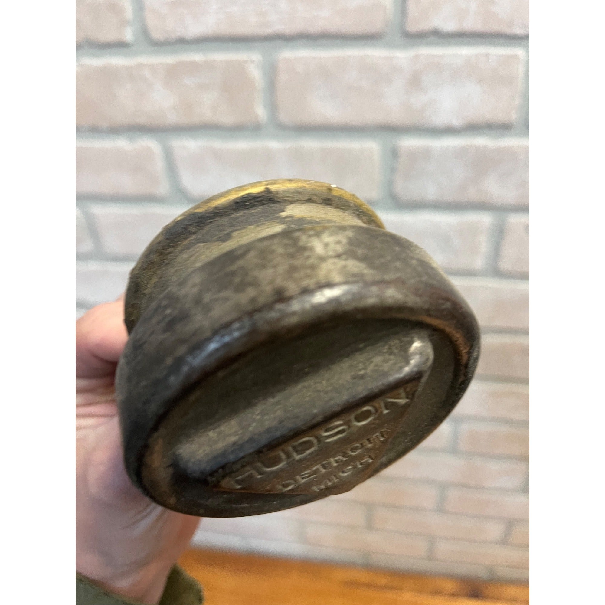 Original 1920s Hudson Detroit Car Automobile Thread-On Cap Grease Dust Cover
